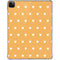 Yellow and White Hearts iPad Pro 11in (2024) Clear Case
