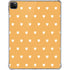 Yellow and White Hearts iPad Pro 11in (2024) Clear Case