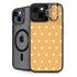 Yellow and White Hearts iPhone 13 Kickstand Case