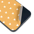 Yellow and White Hearts iPhone Skins