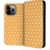 Yellow and White Hearts iPhone Cases