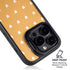 Yellow and White Hearts iPhone 15 Pro Max Kickstand Case