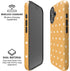 Yellow and White Hearts iPhone 16 Magsafe Impact Case
