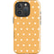 Yellow and White Hearts iPhone 16 Pro Impact Case