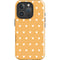 Yellow and White Hearts iPhone 16 Pro Max Impact Case