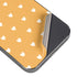 Yellow and White Hearts iPhone 16e Skin