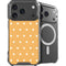 Yellow and White Hearts iPhone 18 Pro MagSafe Case