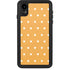Yellow and White Hearts iPhone Cases