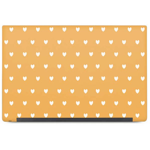 Yellow and White Hearts Dell Latitude Skin