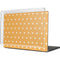 Yellow and White Hearts MacBook Cases