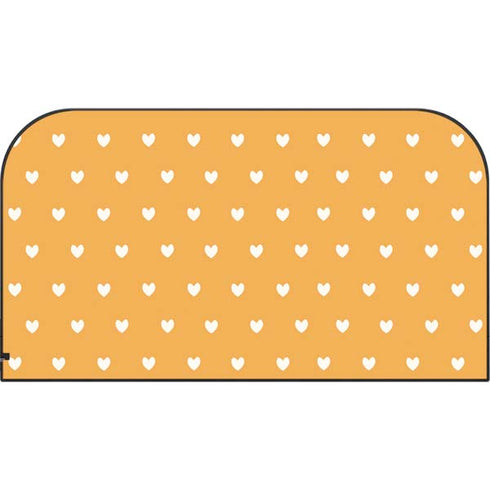 Yellow and White Hearts Nintendo Switch 2 (2025) with Joy-Con Skin