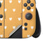 Yellow and White Hearts Nintendo Switch 2 (2025) Joy-Con Controller Skin