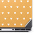 Yellow and White Hearts Dell Precision Skin