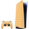 Yellow and White Hearts PlayStation PS5 Skins