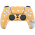 Yellow and White Hearts PS5 Pro Bundle Skin