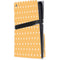 Yellow and White Hearts PS5 Pro Disk Console Skin