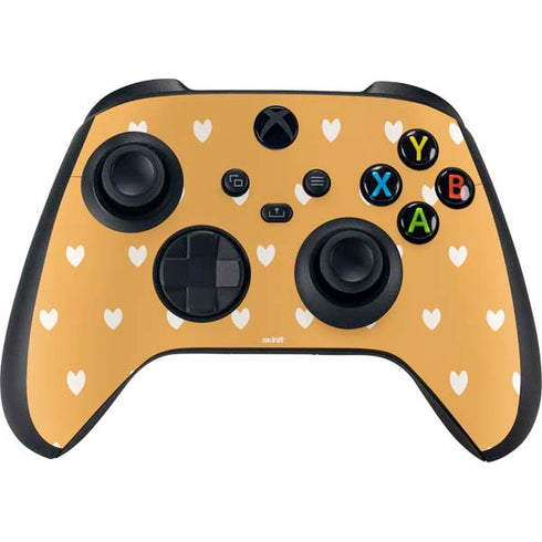 Yellow and White Hearts Xbox Series X Skins