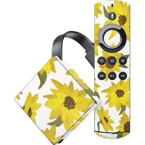 Sunflower Acrylic by Cat Coq Amazon Fire TV Skin
