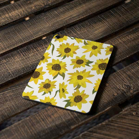 Sunflower Acrylic by Cat Coq Apple iPad Pro Skin