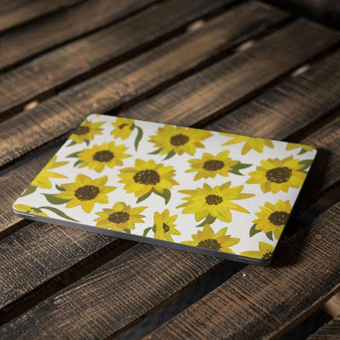 Sunflower Acrylic by Cat Coq Apple MacBook Air Skin