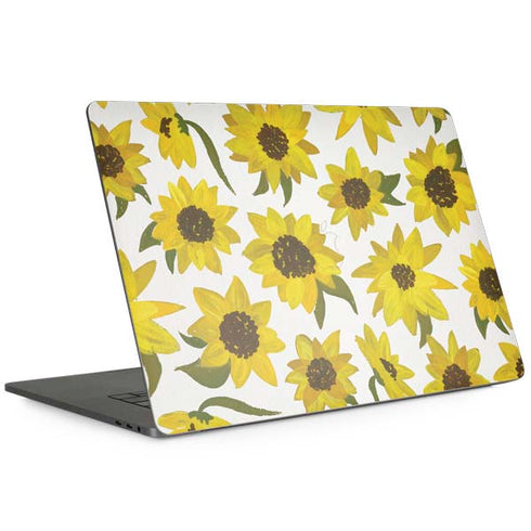 Sunflower Acrylic by Cat Coq MacBook Skins