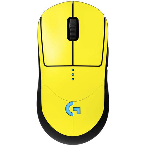 Yellow G Pro Wireless Gaming Mouse Skin