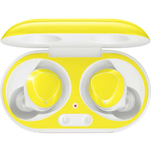 Yellow Galaxy Buds Plus Skin