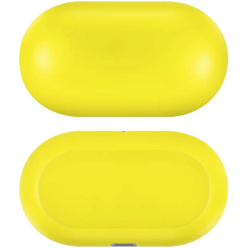 Yellow Galaxy Buds Plus Skin