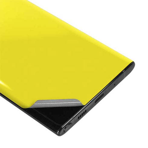Yellow Galaxy Note 10 Plus Skin