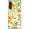 Yellow Hibiscus Galaxy A17 Clear Case