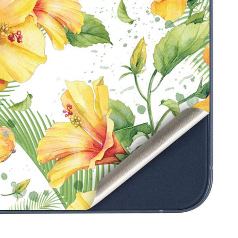 Yellow Hibiscus Galaxy A36 5G Skin