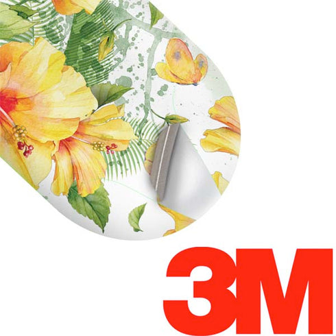 Yellow Hibiscus Galaxy Buds Plus Skin