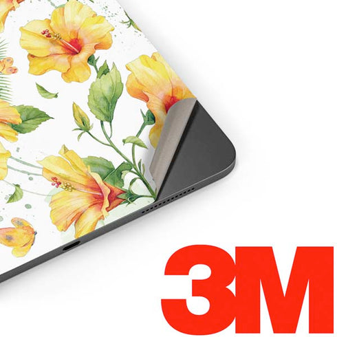 Yellow Hibiscus Apple iPad Pro Skin