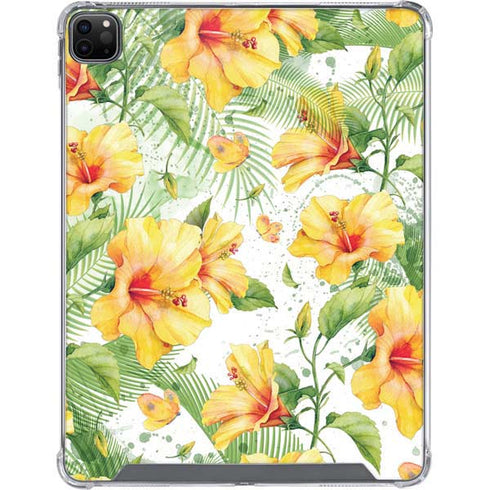 Yellow Hibiscus iPad Cases