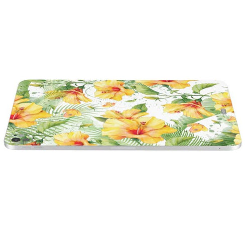 Yellow Hibiscus iPad Pro 13in M4 (2024) Skin