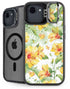 Yellow Hibiscus iPhone 16e Kickstand Case