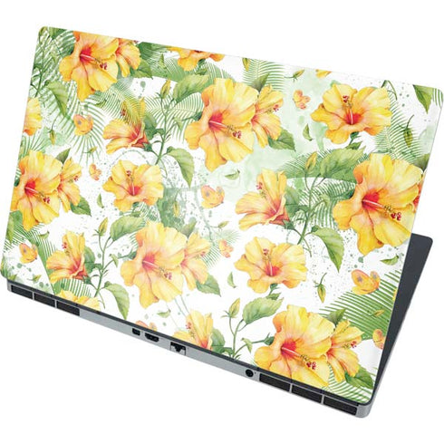 Yellow Hibiscus Dell Precision Skin