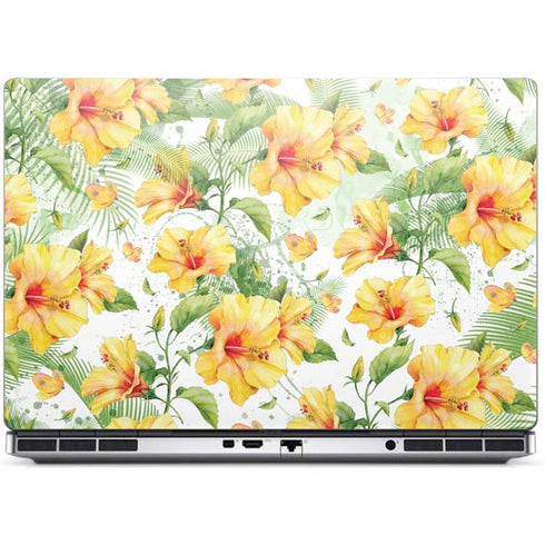 Yellow Hibiscus Dell Precision Skin
