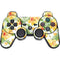 Yellow Hibiscus PS3 Dual Shock wireless controller Skin