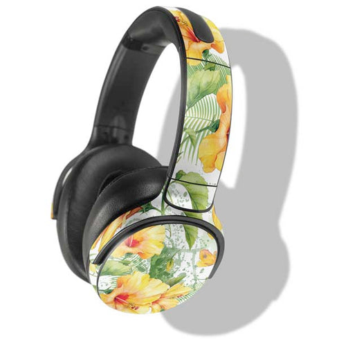 Yellow Hibiscus Skullcandy Venue Skin