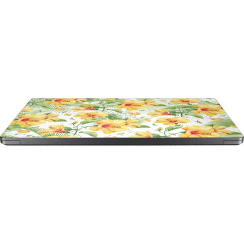 Yellow Hibiscus Surface Laptop 7 13.8in Skin