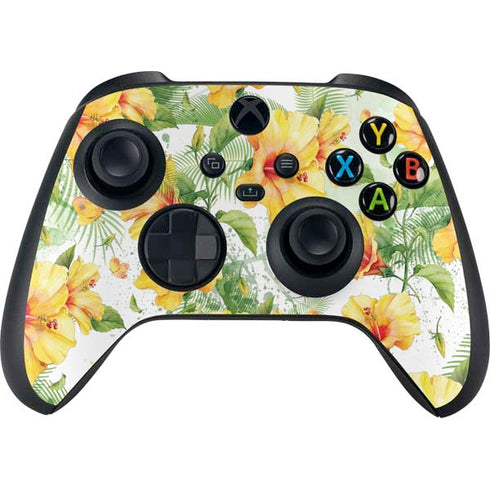 Yellow Hibiscus XBox Series X Digital Edition Bundle Skin