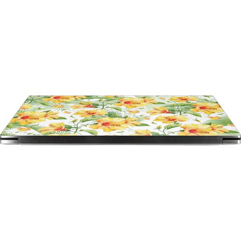 Yellow Hibiscus Dell XPS Skin