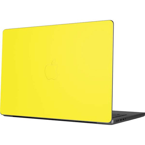 Yellow Apple MacBook Pro 14-inch Skin