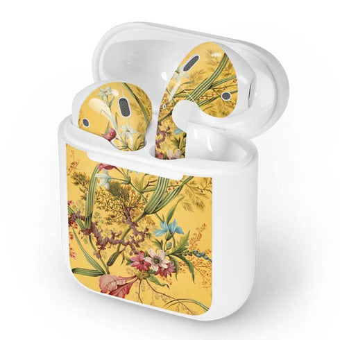 Yellow Marble End by William Kilburn Apple AirPods Skin