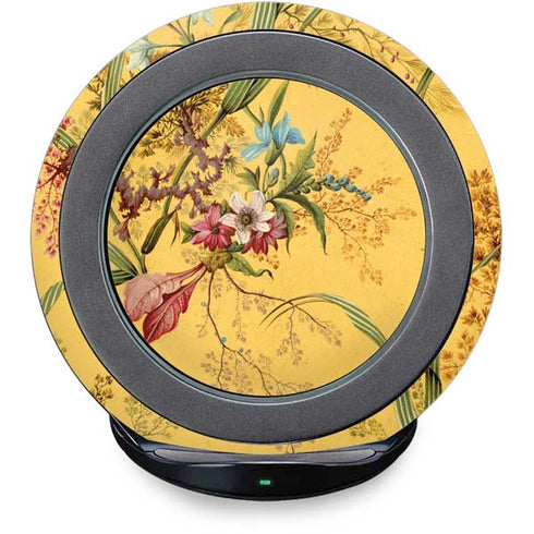 Yellow Marble End by William Kilburn Fast Charge Wireless Charging Stand Skin