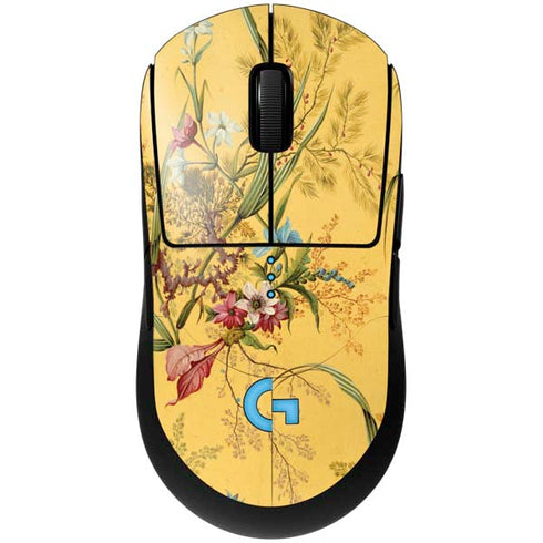 Yellow Marble End by William Kilburn G Pro Wireless Gaming Mouse Skin