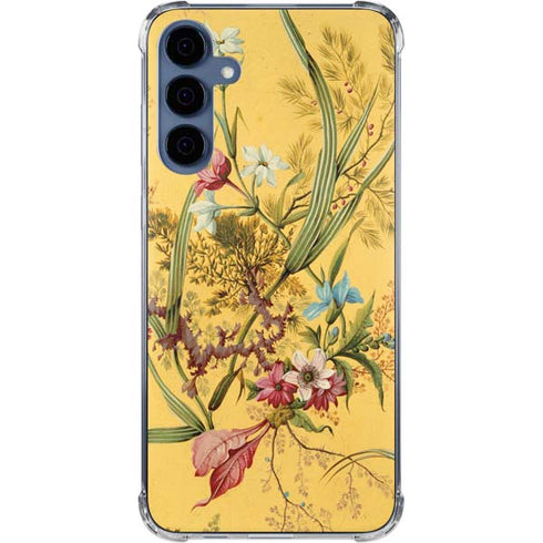 Yellow Marble End by William Kilburn Galaxy A55 5G Clear Case