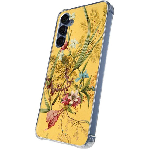 Yellow Marble End by William Kilburn Galaxy A55 5G Clear Case
