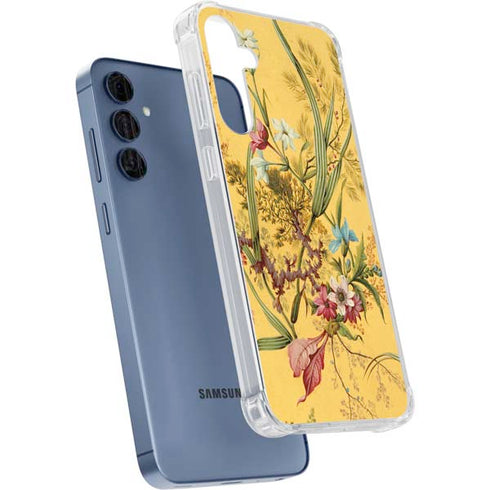 Yellow Marble End by William Kilburn Galaxy A55 5G Clear Case